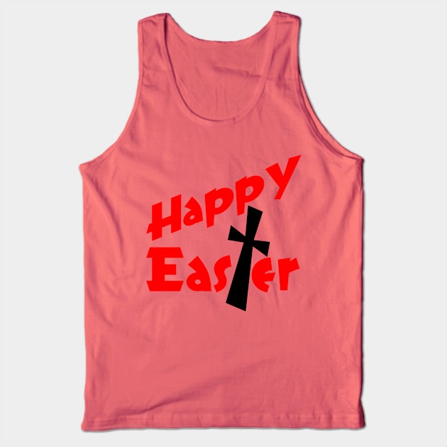 Happy Easter Tank Top by PeppermintClover